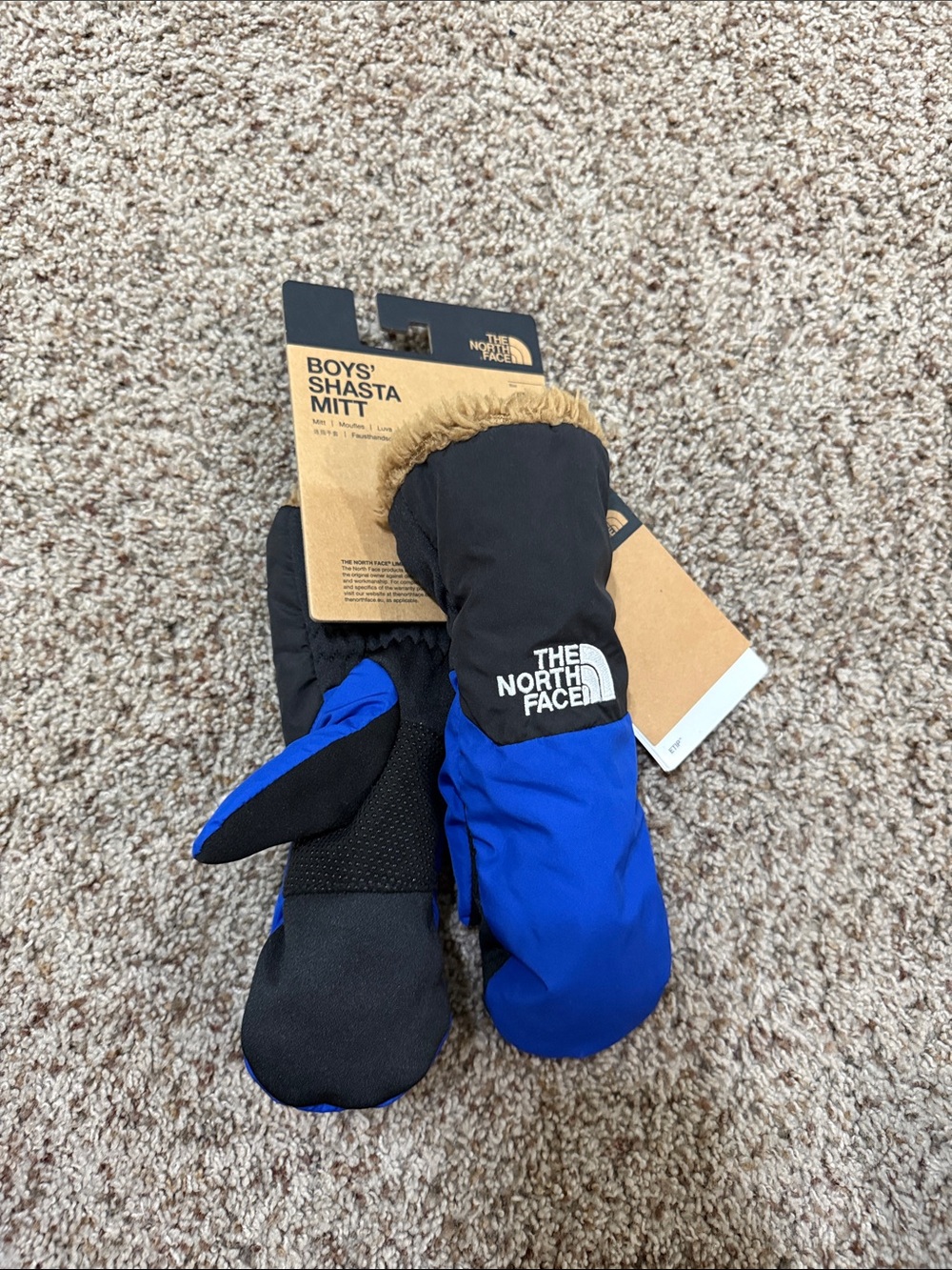 The North Face Boys Snow Mittens Sz M